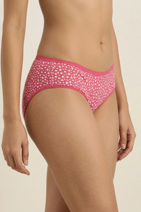 Zivame Regular Rise Full Coverage Hipster Panty (Pack of 3) - Multicolor — image 11